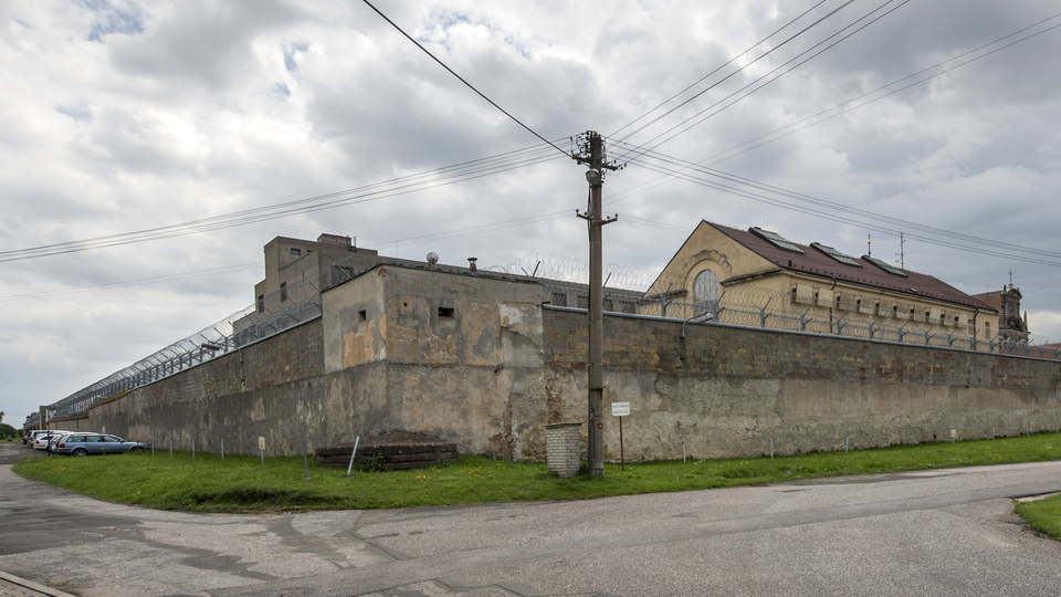 Budova valdické věznice.
