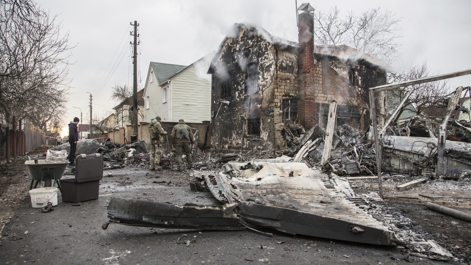 Válka na Ukrajině.