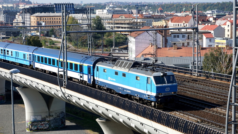 Vlak Českých drah (ilustrační foto).