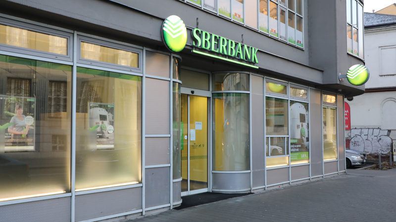 Česká pobočka Sberbank (ilustrační foto).