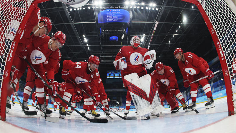 Ruská hokejová reprezentace (ilustrační foto).