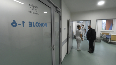 Oddělení psychiatrie (ilustrační foto).