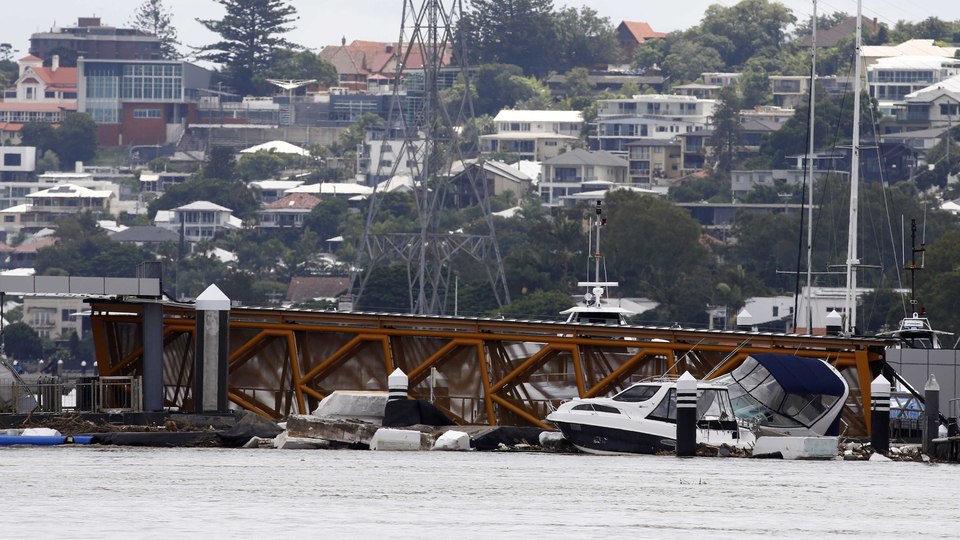 Záplavy v Austrálii. 