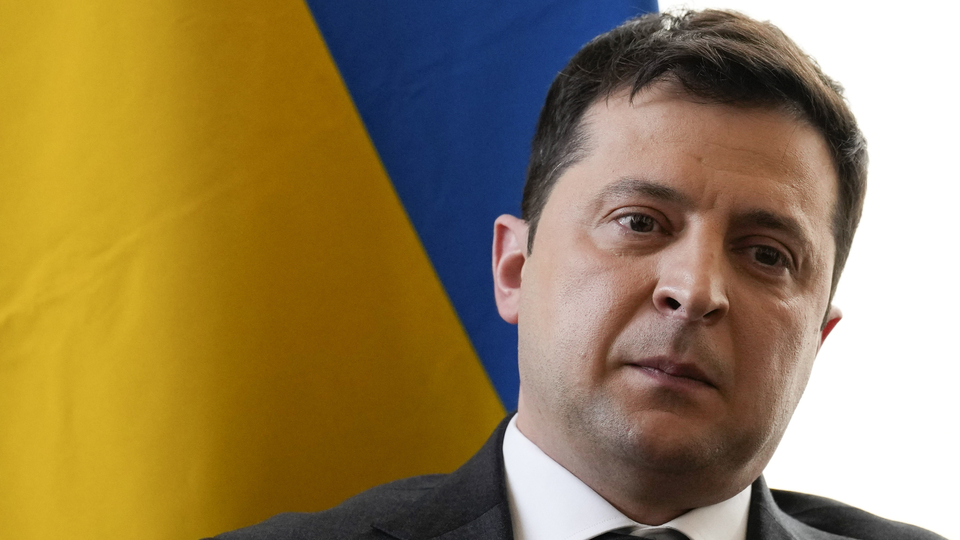 Ukrajinský prezident Volodymyr Zelenskyj.