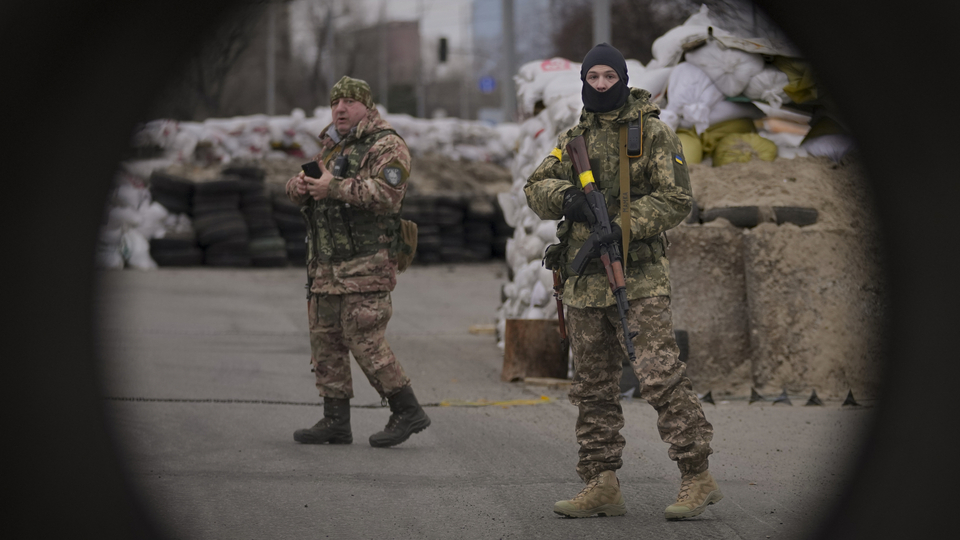 Válka na Ukrajině.