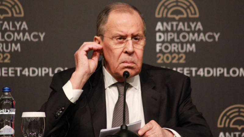 Ruský ministr zahraničí Sergej Lavrov. 