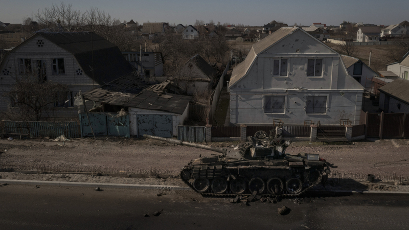 Válka na Ukrajině.