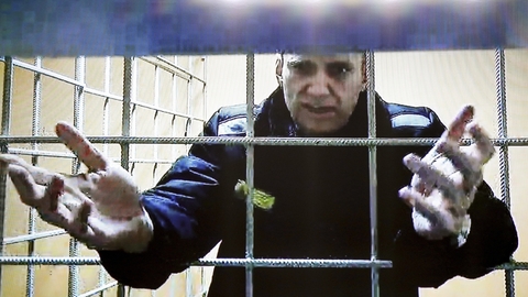 Ruský opoziční politik Alexej Navalnyj.