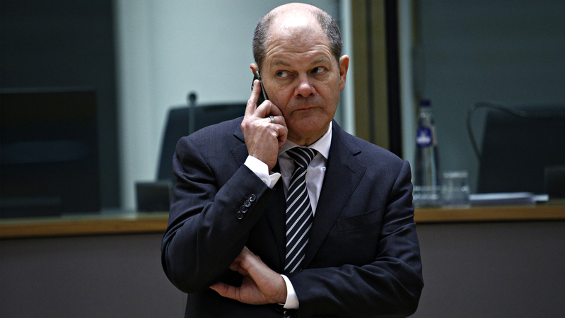 Německý kancléř Olaf Scholz.