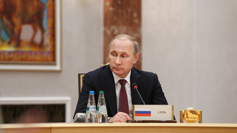 Ruský prezident Vladimir Putin.