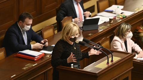 Poslankyně Alena Schillerová (ANO).