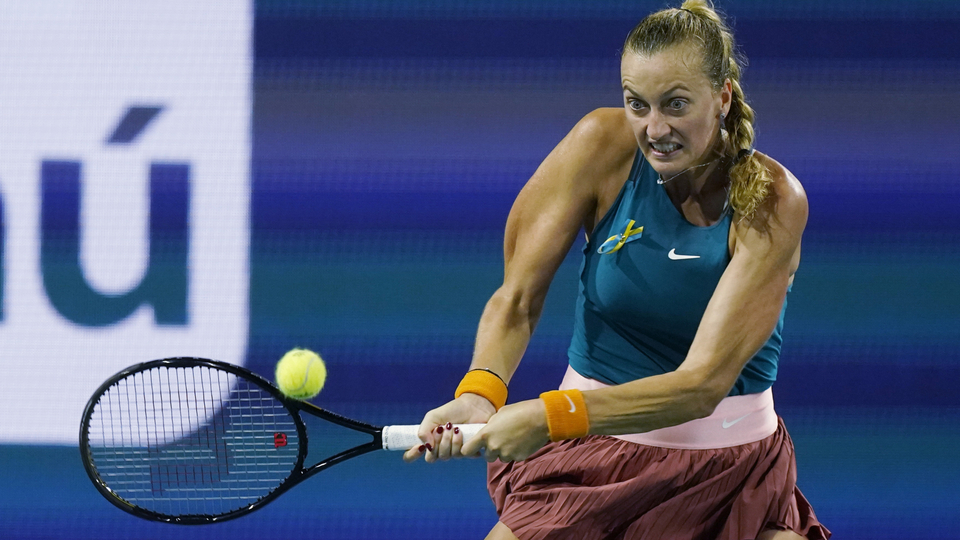 Petra Kvitová se na turnaji v Miami do semifinále nepodívá.
