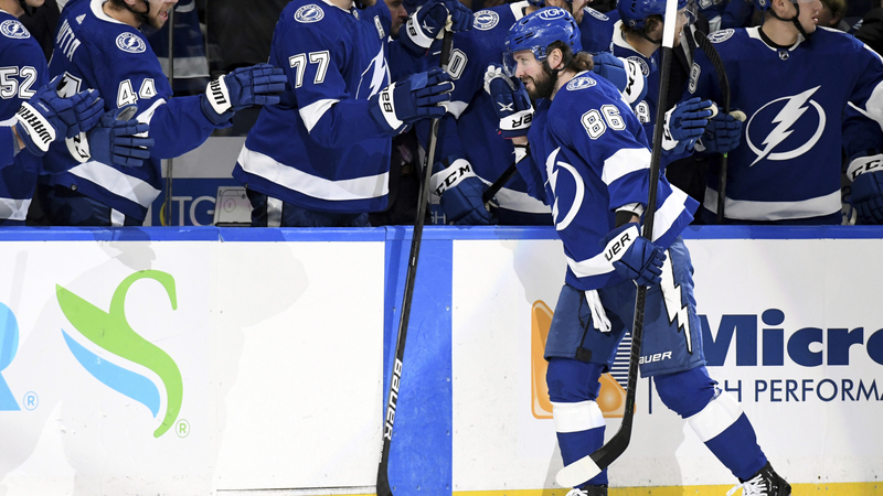 Český hokejový obránce Jan Rutta se raduje ze vstřelené branky.