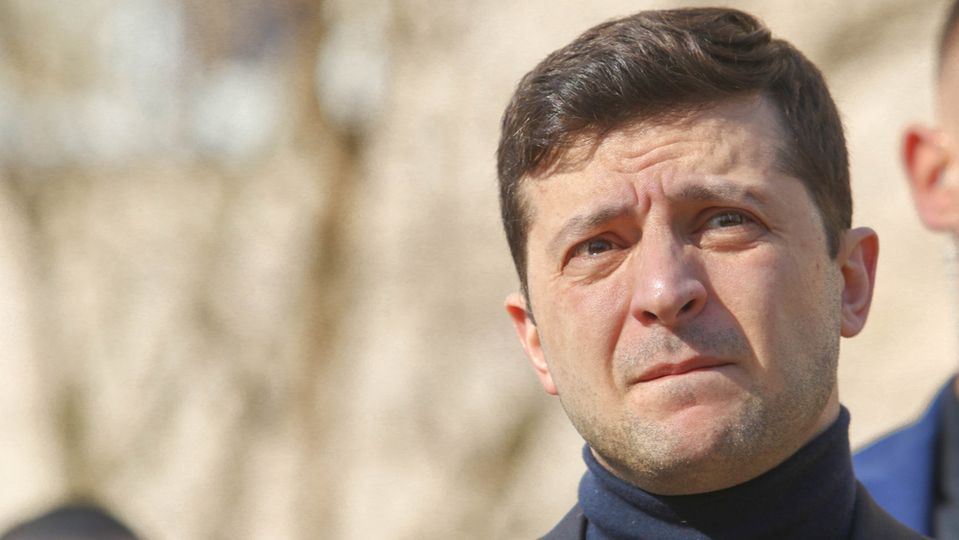 Ukrajinský prezident Volodymyr Zelenskyj.