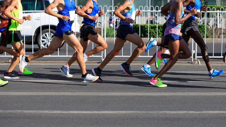 Běh maratonu (ilustrační foto).