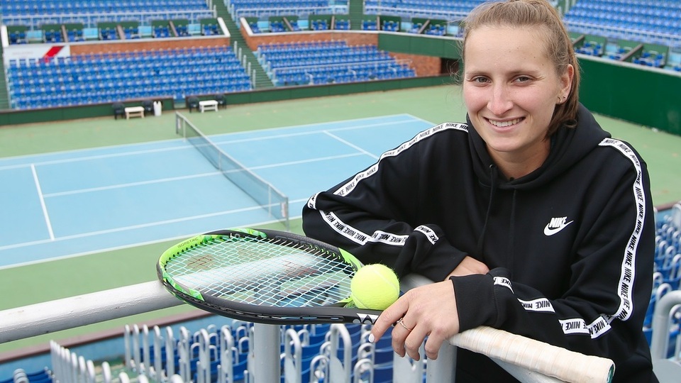 Česká tenisová reprezentantka Markéta Vondroušová.