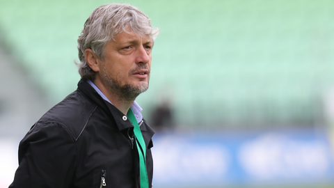 Fotbalisty Českých Budějovic povede od nové prvoligové sezony Jozef Weber (na snímku z 23. května 2021). V Dynamu podepsal jednapadesátiletý trenér smlouvu na tři roky. 