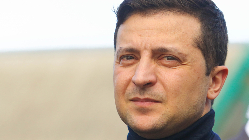Ukrajinský prezident Volodymyr Zelenskyj.