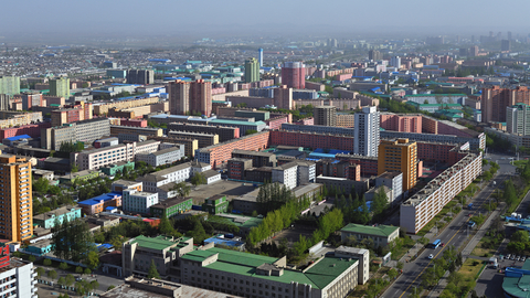 Hlavní město KLDR Pchjongjang (ilustrační foto).