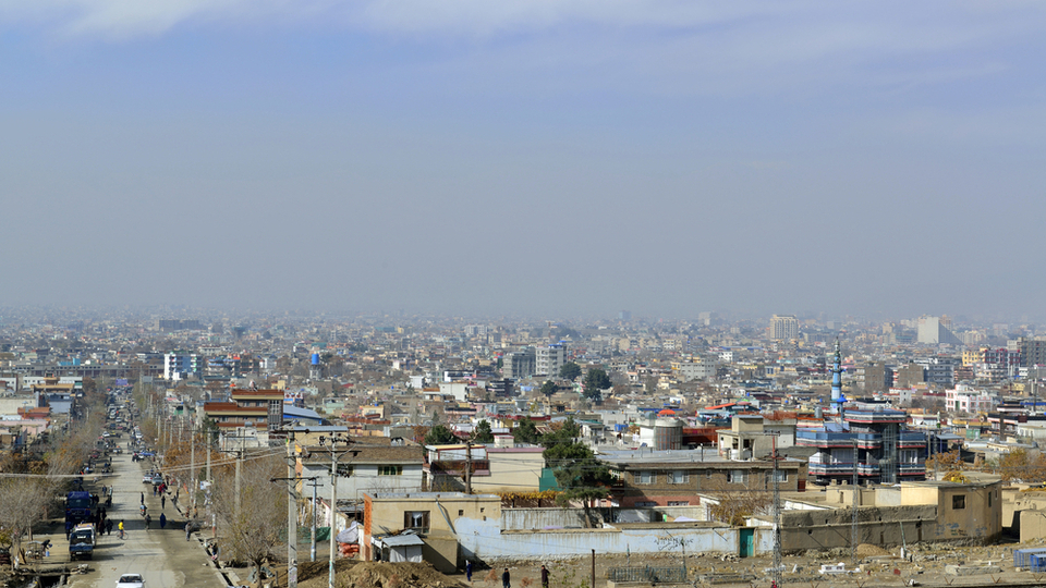 Hlavní město Afghánistánu Kábul.
