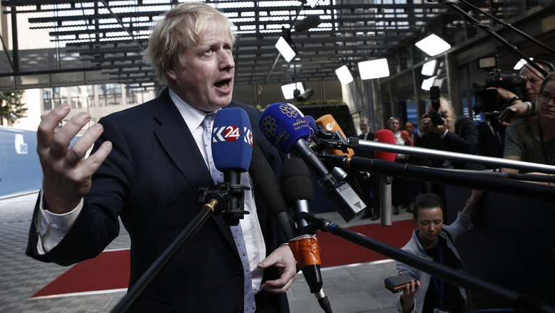 Britský premiér Boris Johnson.