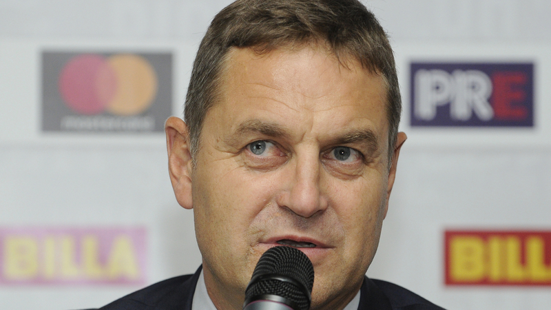 Viceprezident hokejového svazu Petr Bříza. 