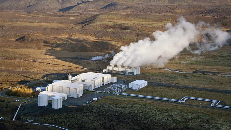 Geotermální elektrárna (ilustrační foto).