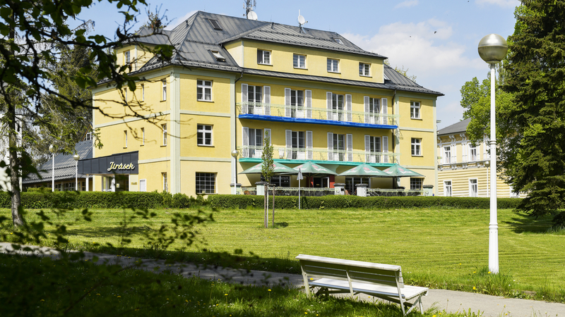 Konstantinovy lázně, hotel Jirásek (ilustrační foto).