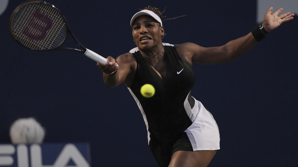 Americká tenistka Serena Williamsová. 