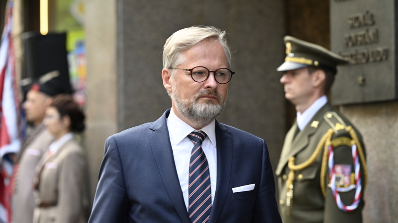 Premiér České republiky Petr Fiala (ODS).