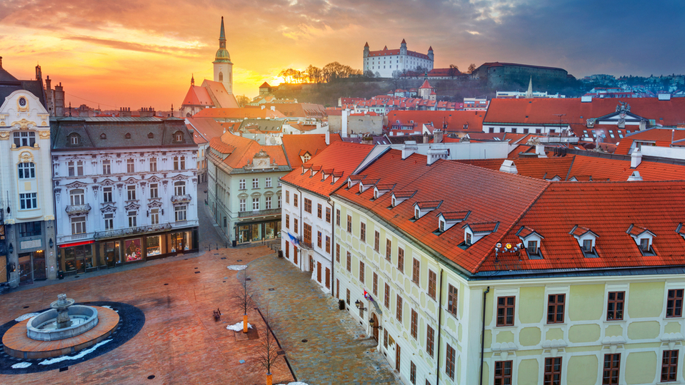 Historické centrum Bratislavy (ilustrační foto).