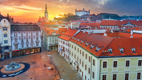 Historické centrum Bratislavy (ilustrační foto).