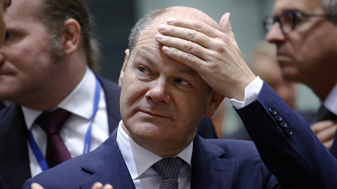Německý kancléř Olaf Scholz.