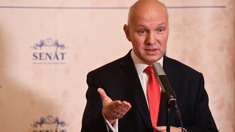 Kandidát na prezidenta České republiky Pavel Fischer. 