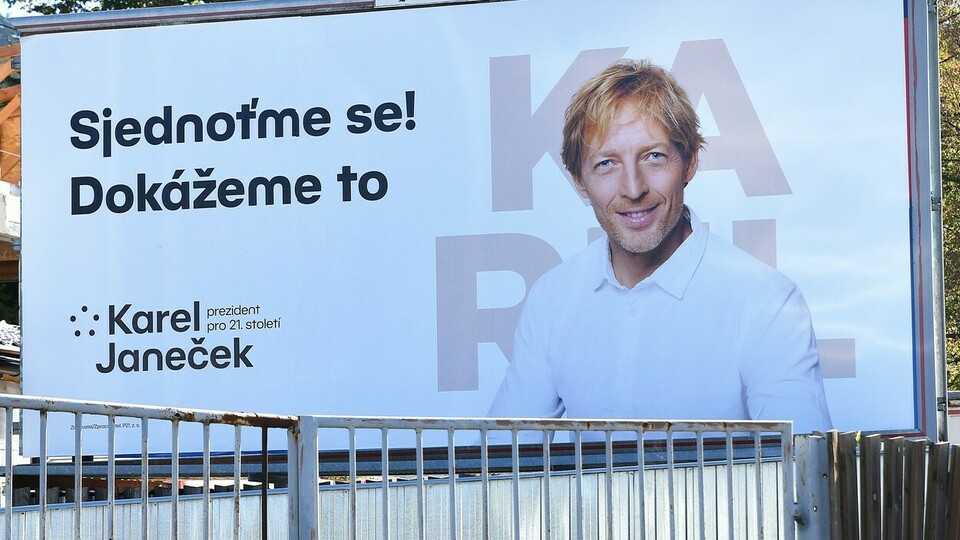 Podnikatel a kandidát na prezidenta České republiky Karel Janeček.
