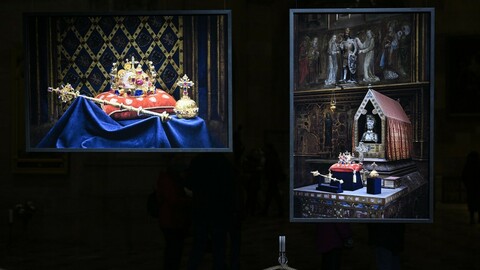 Brífink k informacím o českých korunovačních klenotech, 5. prosince 2022, Praha.