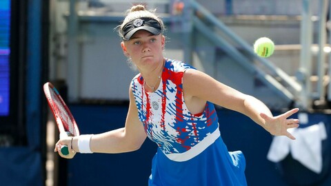 Sedmnáctiletá tenistka Lucie Havlíčková. 