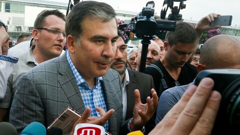 Gruzínský exprezident Michail Saakašvili (na snímku z roku 2019).