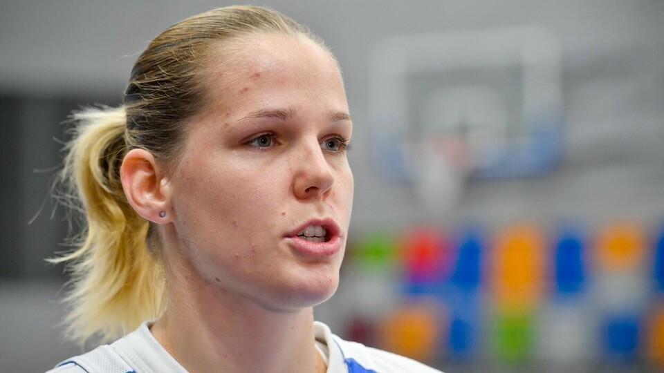 Česká basketbalistka Alena Hanušová.