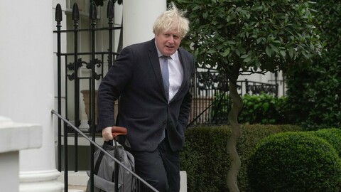 Bývalý britský premiér Boris Johnson.