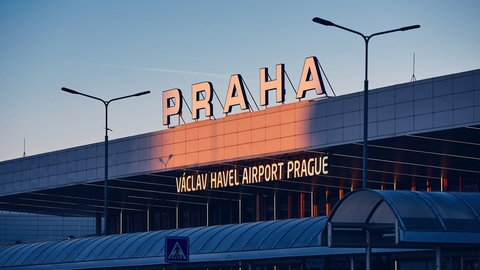 Letiště Václava Havla ode dneška změnilo systém parkování, při průjezdu je zdarma nově jen 10 minut