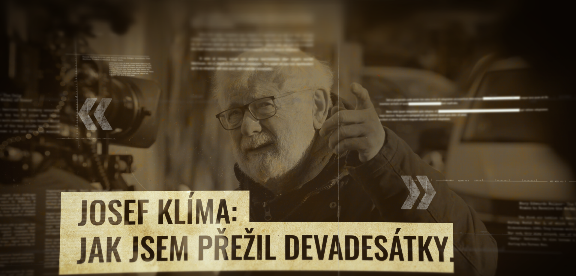 Josef Klíma: Jak jsem přežil devadesátky